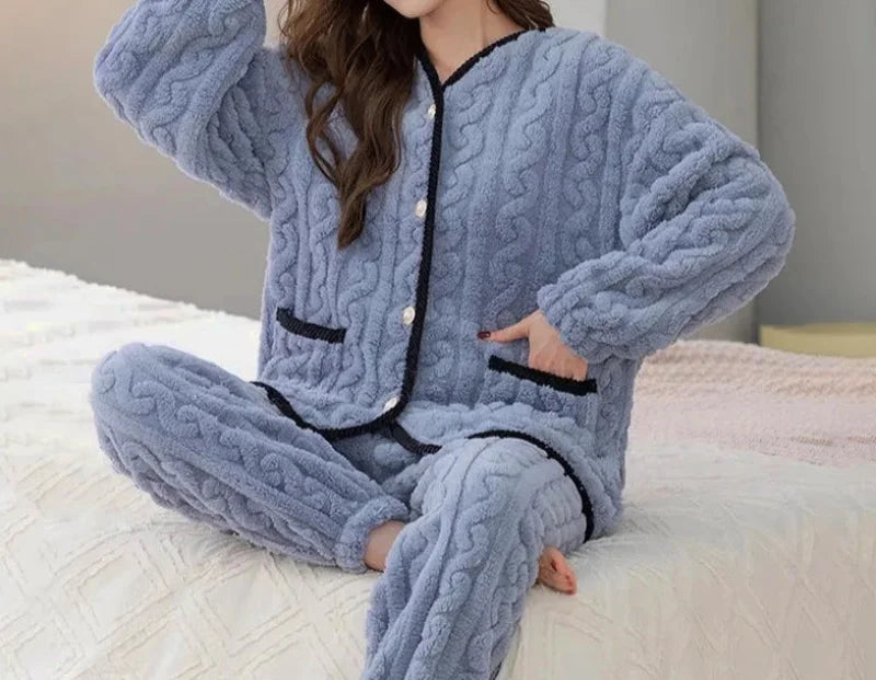 Pijama Botones Mujer - My Store