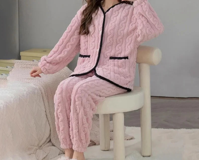 Pijama Botones Mujer - My Store