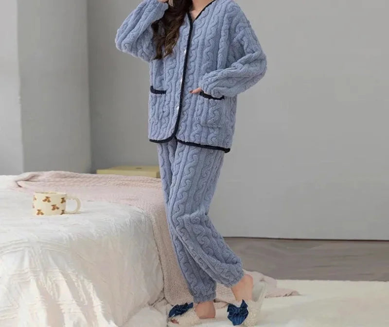 Pijama Botones Mujer - My Store