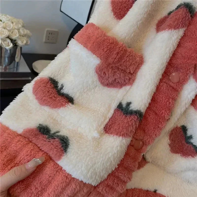 Pijama Forro Polar Mujer - My Store