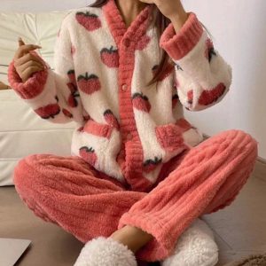 Pijama Forro Polar Mujer - My Store