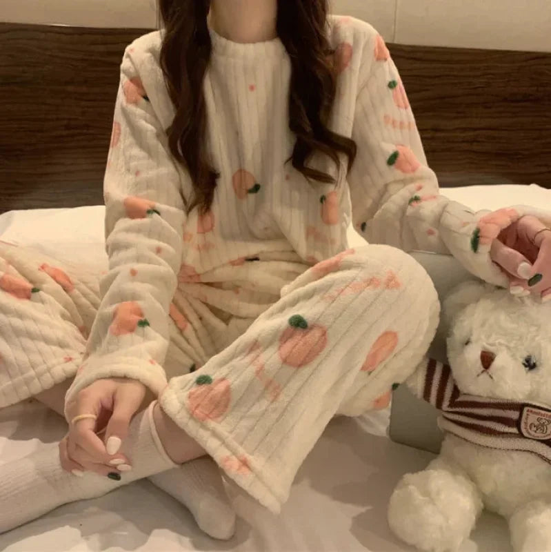 Pijama Forro Polar Mujer - My Store