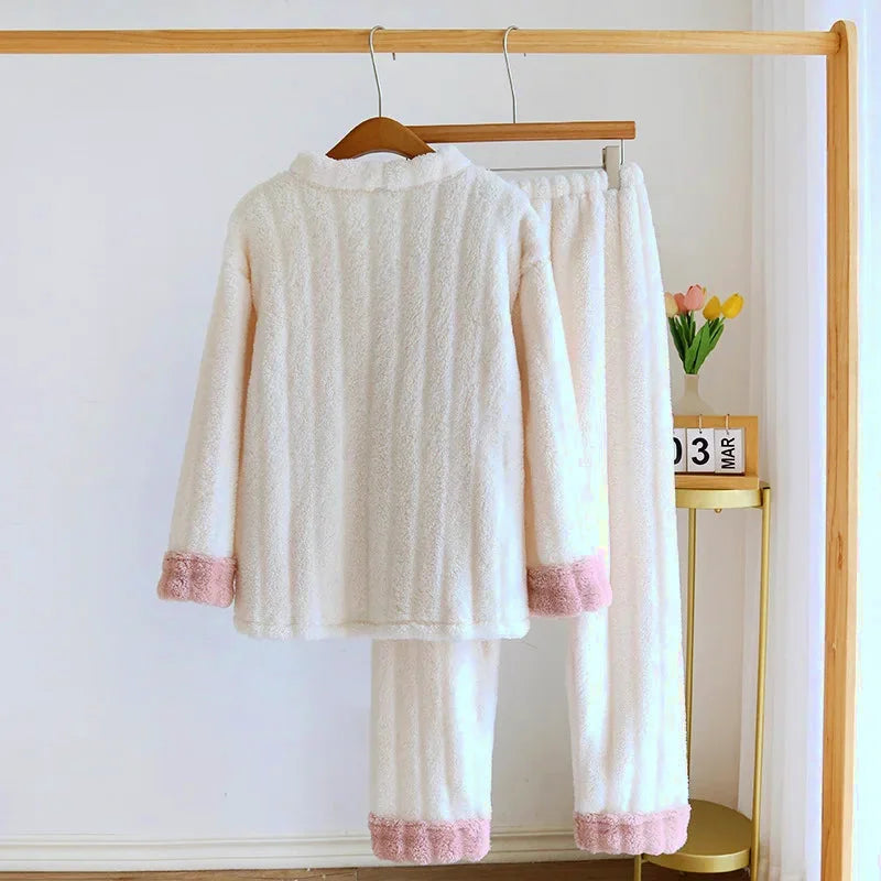 Pijama Invierno Mujer Polar - My Store