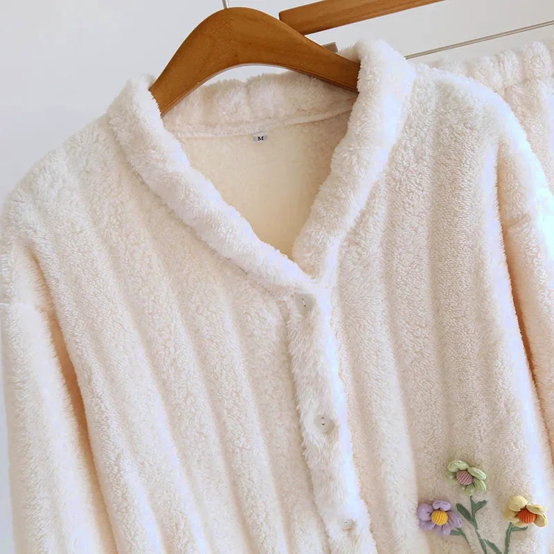 Pijama Invierno Mujer Polar - My Store