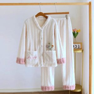 Pijama Invierno Mujer Polar - My Store