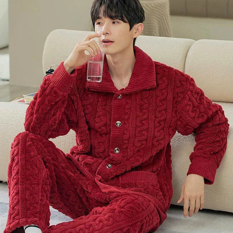 Pijamas Hombre Felpa - My Store